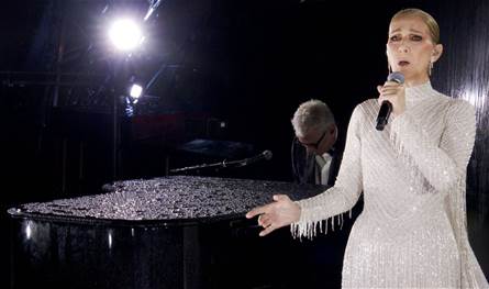 تحدت مرضها النادر.. سيلين ديون تغني في افتتاح أولمبياد باريس شاهدوا كيف بدت (فيديو)